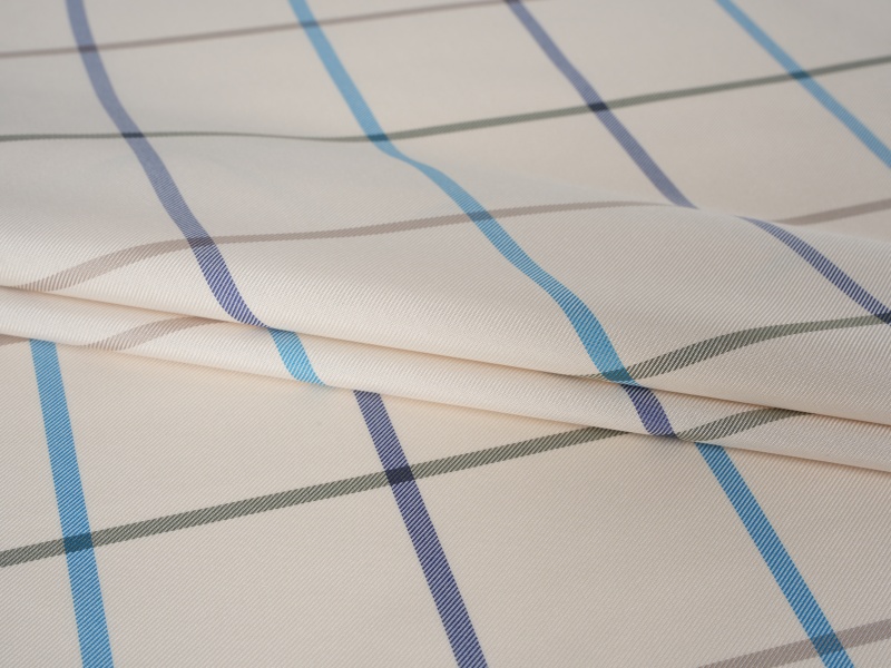 ポリエステルの糸染色された袖の裏地生地